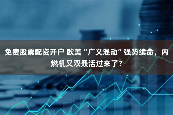 免费股票配资开户 欧美“广义混动”强势续命，内燃机又双叒活过来了？